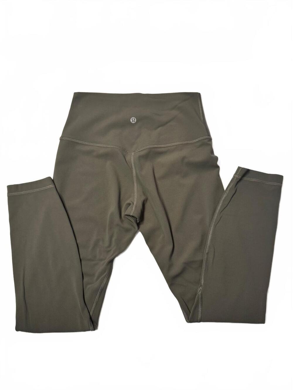 Lululemon Align Pant II 25” Dark Olive Leggings – Size 6